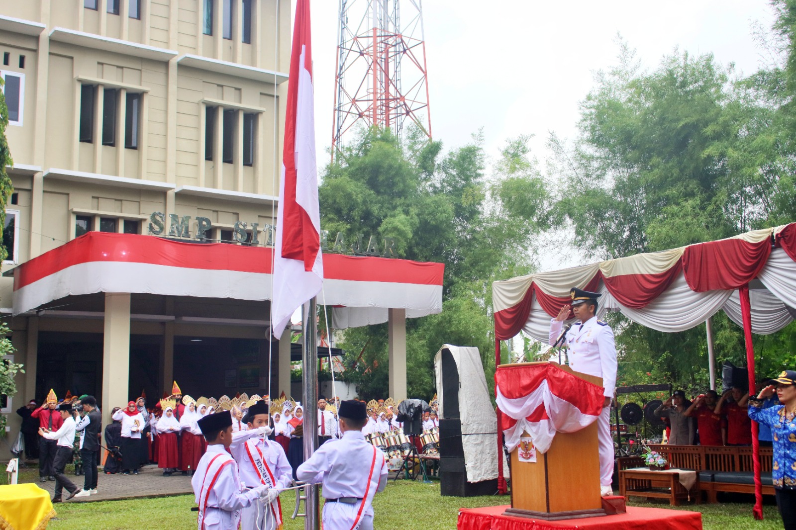 Upacara Peringatan HUT Proklamasi Kemerdekaan Republik Indonesia ke 78